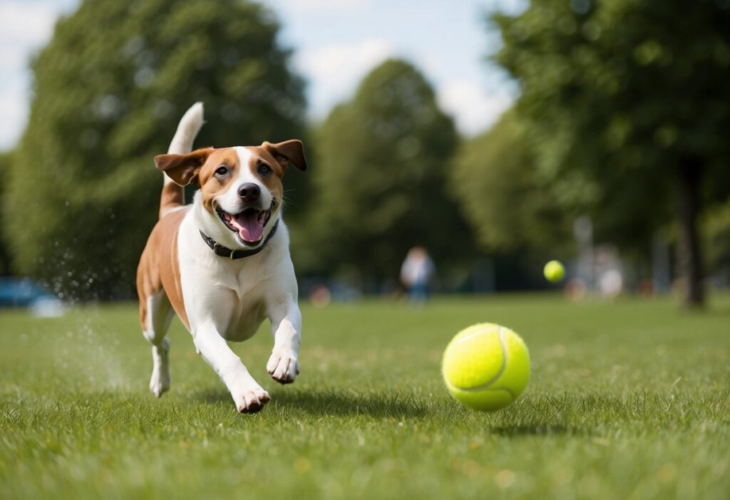 Por que os cães adoram bolas de tênis? Por que os cães adoram bolas de tênis?