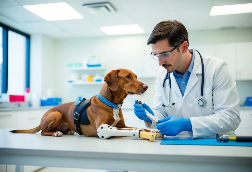 Como fazer uma prótese para cachorro? Como fazer uma prótese para cachorro?